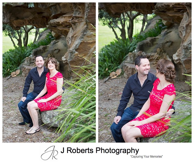 Engagement Couples Portrait Photography Sesson Sydney Chinamans Beach Mosman